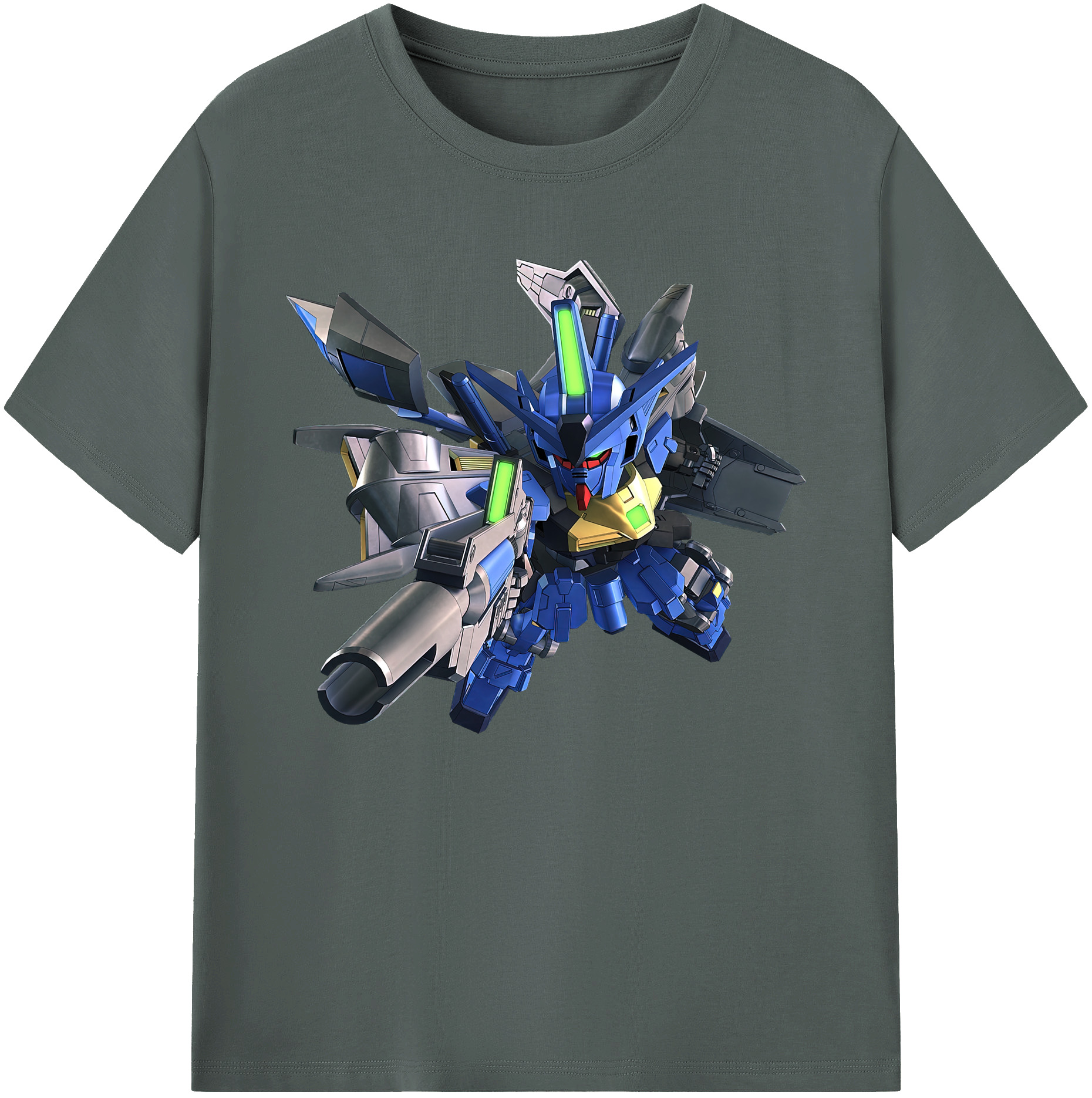 （画像用） 機動戦士ガンダム Mobile Suit Gundam 綿100％ メンズ半袖Tシャツ｜肌触りやわらか＆通気性